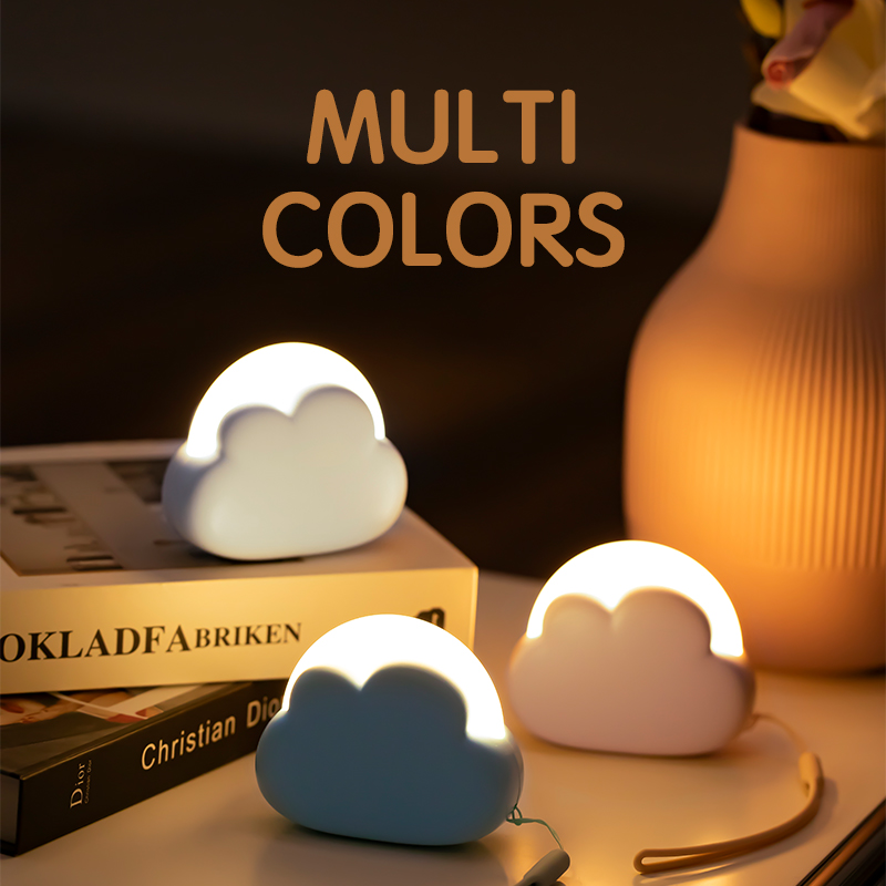 Cloud Night Light Mini USB ไร้ - Floating Nightstand With Led Light บทวิจารณ์และราคา
