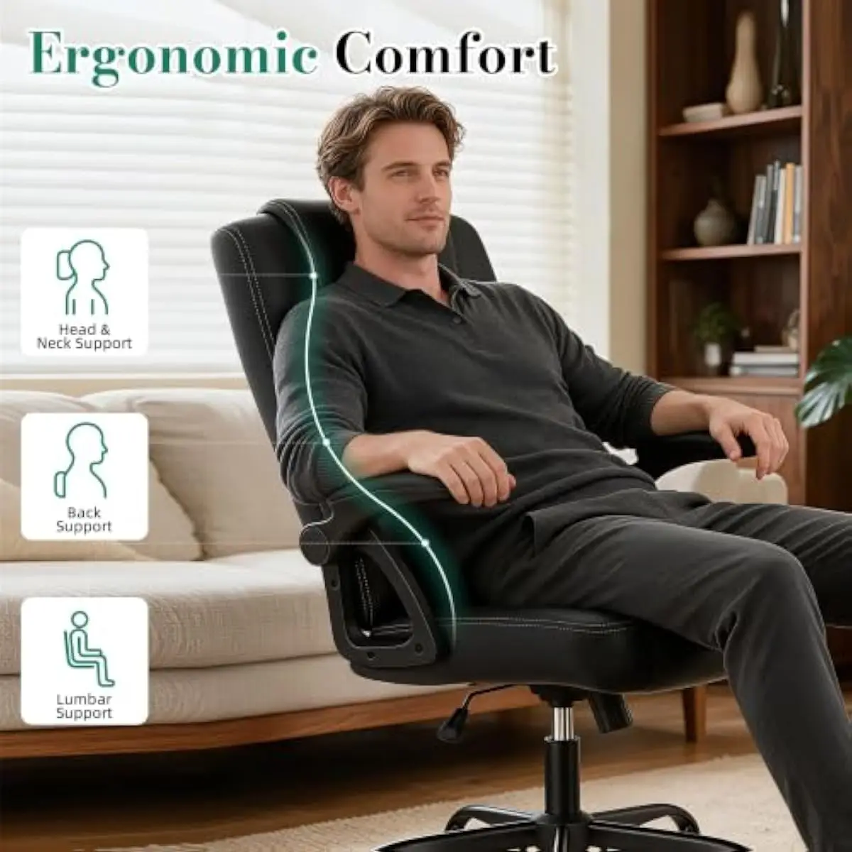 เก้าอี้สำนักงานผู้บริหารที่ออก - Chairs บทวิจารณ์และราคา