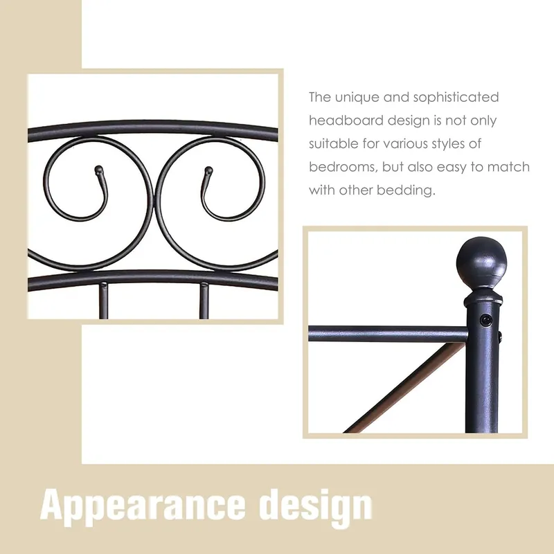 โครงเตียงขนาดควีนไซส์ พร้อมโคร - Canopy Bed Frame Metal Queen บทวิจารณ์และราคา