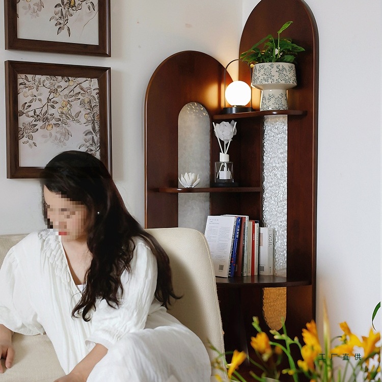 ตู้มุมไม้เนื้อแข็งสไตล์ยุคกลาง - Sofas บทวิจารณ์และราคา