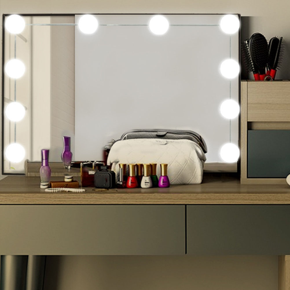 1 ชุด ไฟ LED สำหรับกระจกแต่งหน - Dressing Table Vanity With Lighted Mirror บทวิจารณ์และราคา