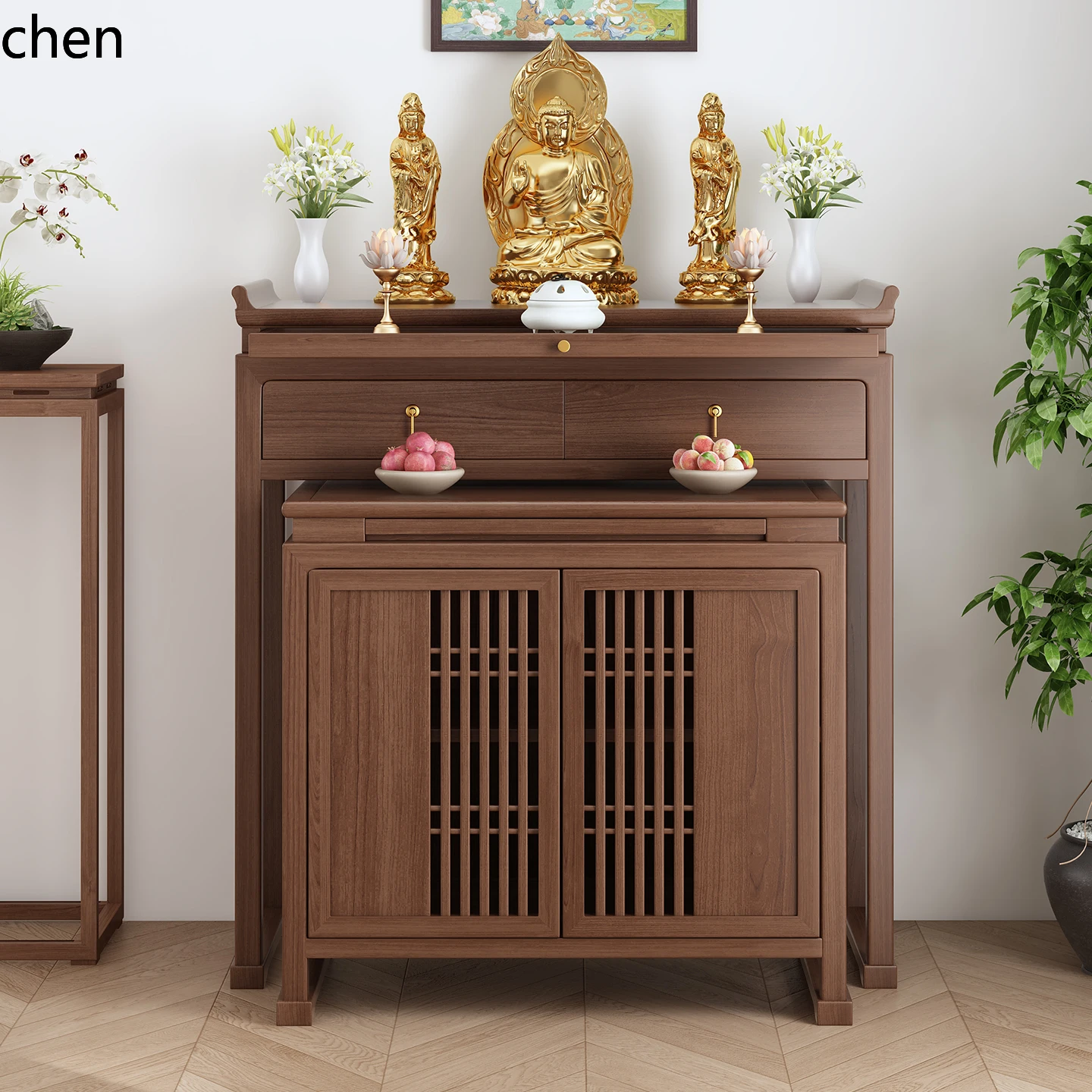 โต๊ะบูชาไม้เชอร์รี่ r5.20 โต๊ะ - Tables บทวิจารณ์และราคา