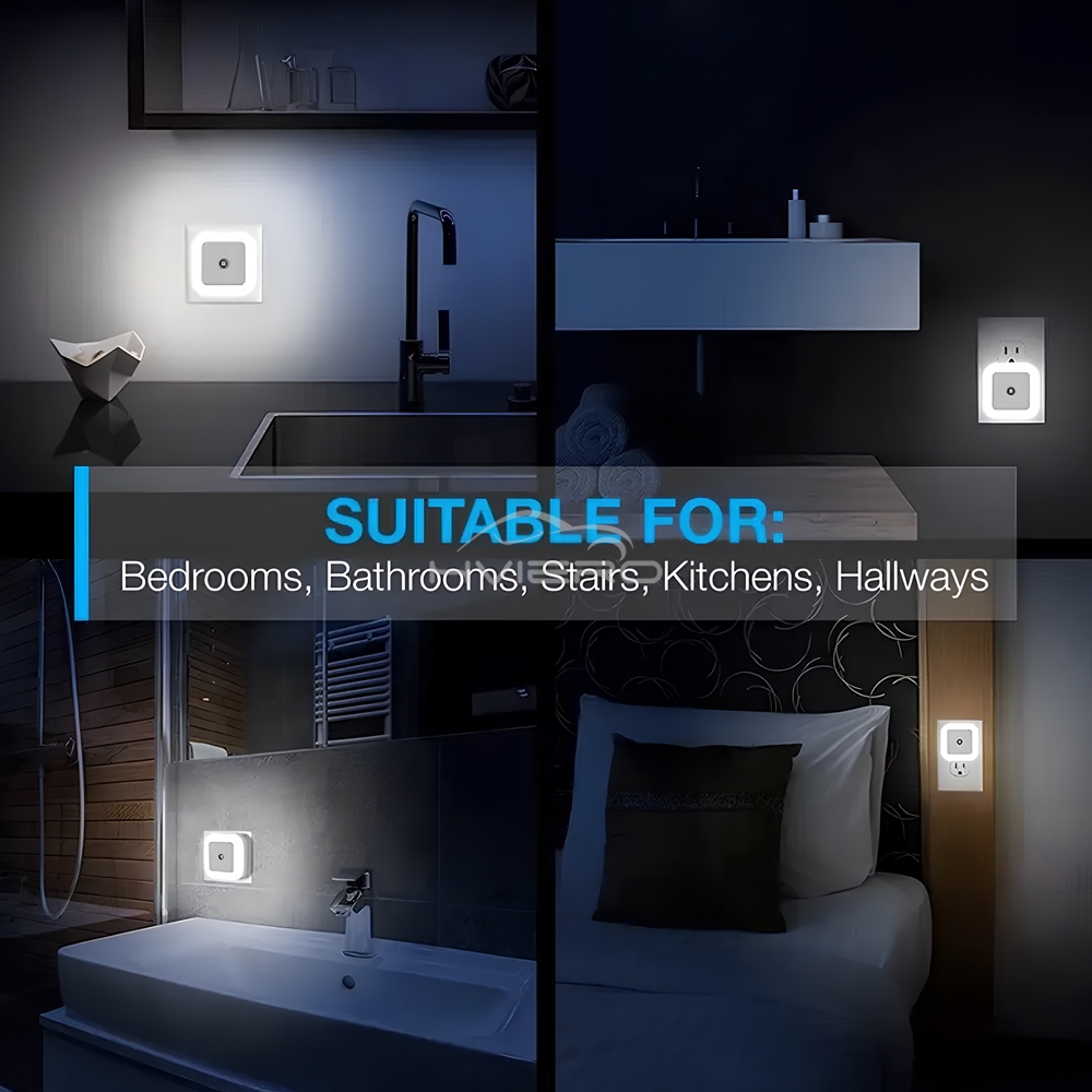 เซ็นเซอร์ไร้สาย LED Night Ligh - Floating Nightstand With Led Light บทวิจารณ์และราคา