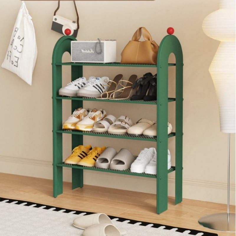 ชั้นวางรองเท้าเหล็กหลายชั้นแบบ - Shoe Rack Cabinet Narrow Entryway บทวิจารณ์และราคา