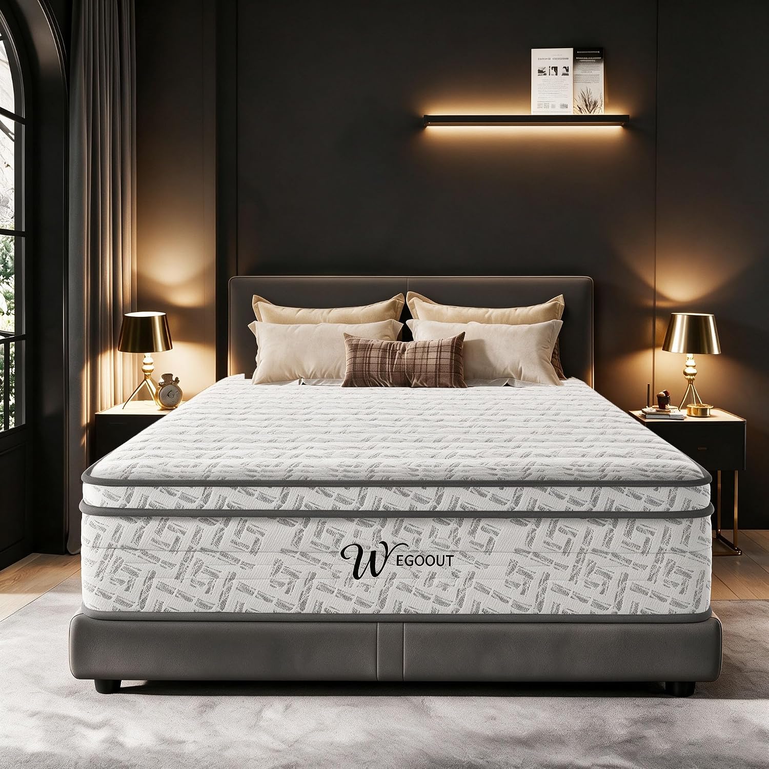 ที่นอนควีนไซส์ 12 นิ้ว, ที่นอน - Memory Foam Mattress In A Box Queen บทวิจารณ์และราคา