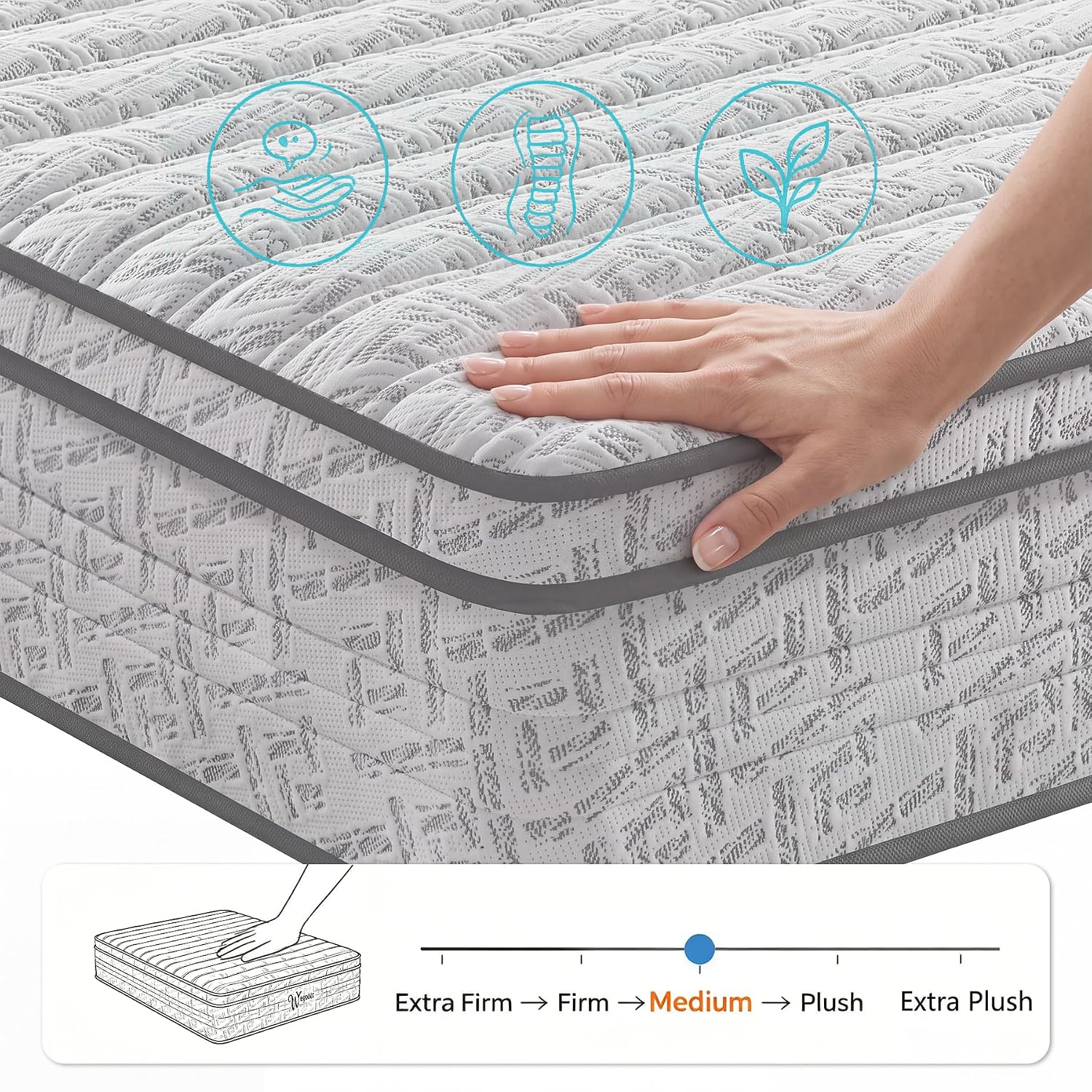ที่นอนควีนไซส์ 12 นิ้ว, ที่นอน - Memory Foam Mattress In A Box Queen บทวิจารณ์และราคา