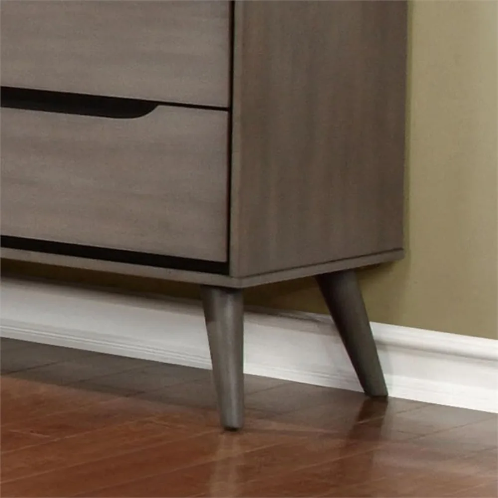 ตู้ข้างเตียง 2 ลิ้นชัก สไตล์มิ - Solid Wood Nightstand 2 Drawers บทวิจารณ์และราคา