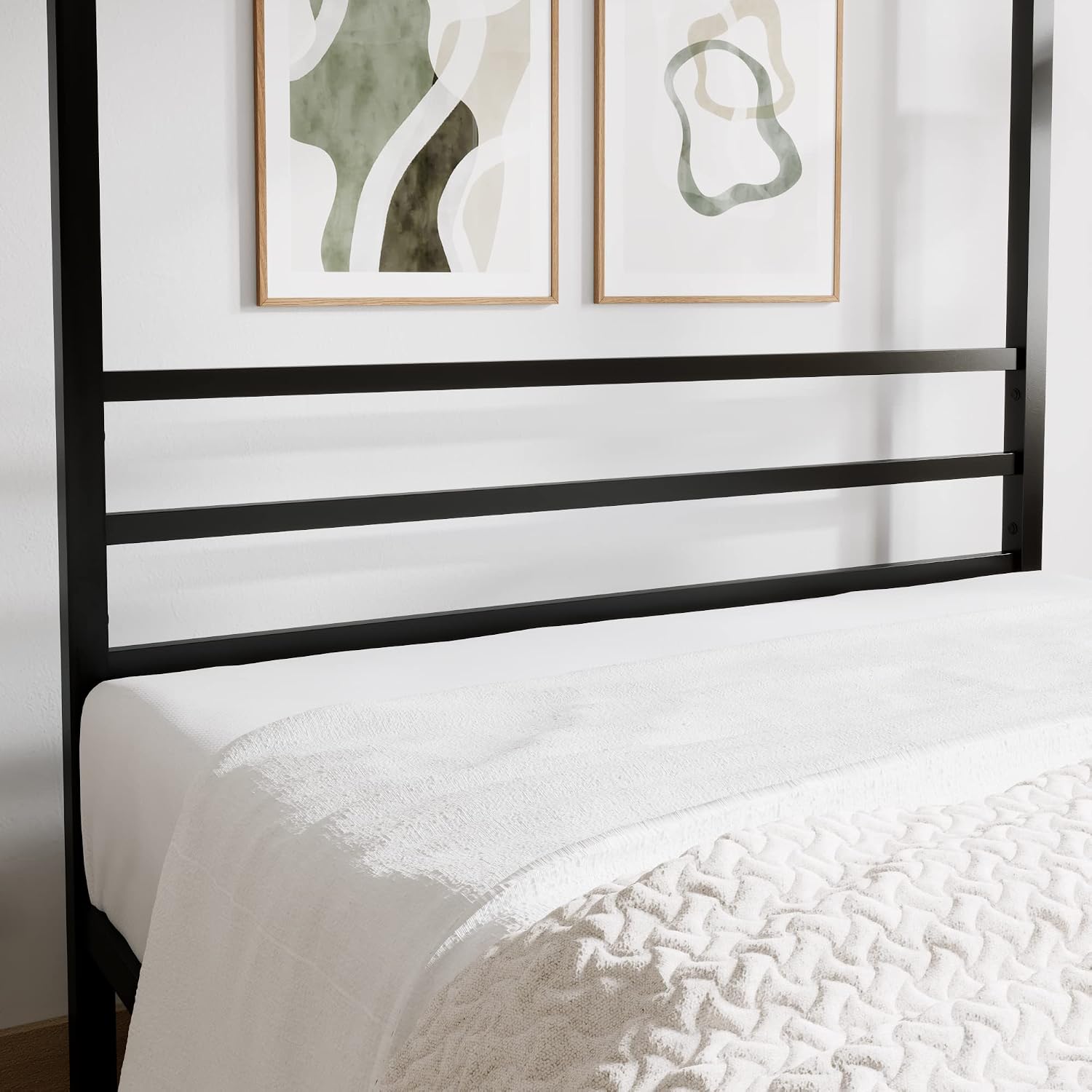 โครงเตียงโลหะแบบมีหลังคา รุ่น  - Canopy Bed Frame Metal Queen บทวิจารณ์และราคา