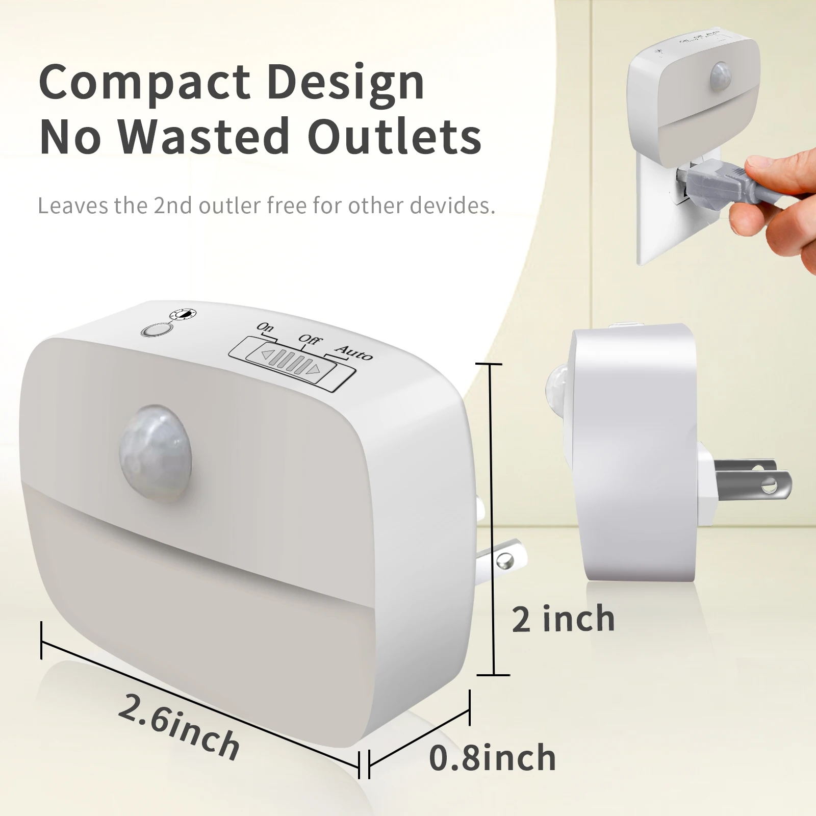 LED Night Light Motion Sensor  - Floating Nightstand With Led Light บทวิจารณ์และราคา